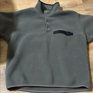 Patagonia Gray Fleece Synchilla Pullover Jacket